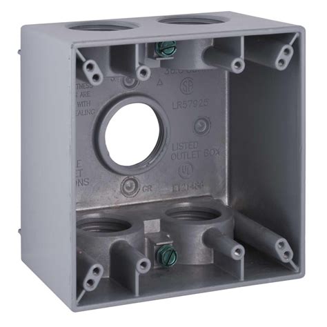 extra deep weatherproof electrical box|two gang weatherproof box deep.